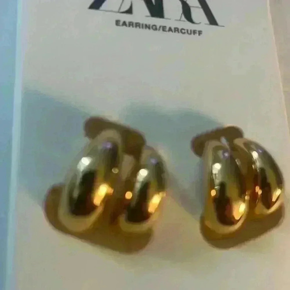 🔥🔥zara round cuff earrings - Picture 3 of 4